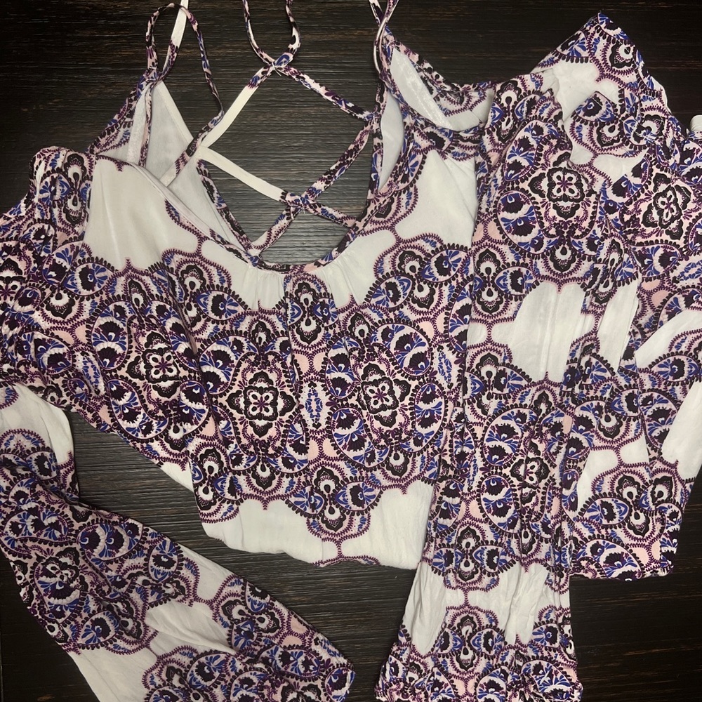 Boho Purple Dress